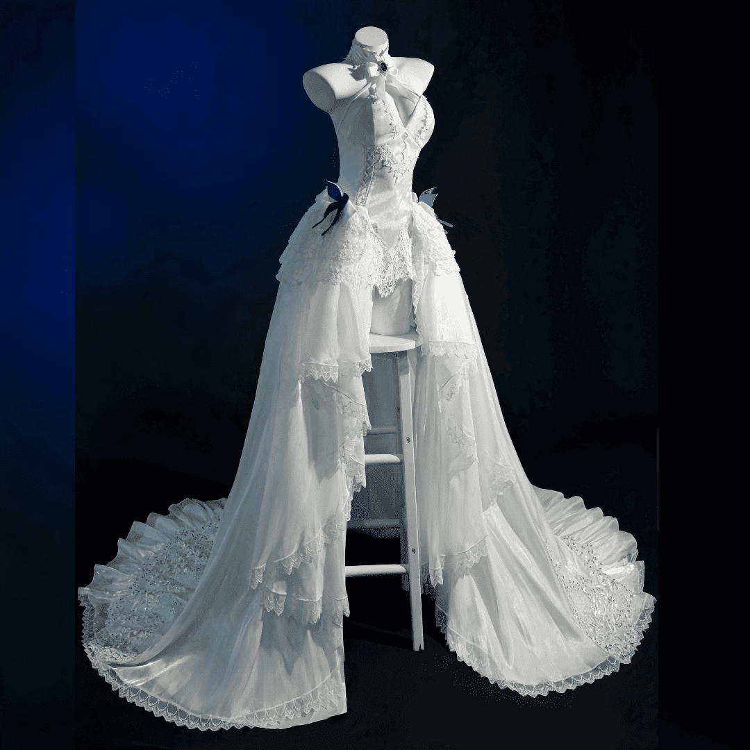 Rolecosplay Azur Lane Cheshire Hana Bride Cosplay Costume