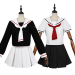 Rolecosplay Card Sakura Japanese School Uniforms Sailor Suit Cosplay Costume