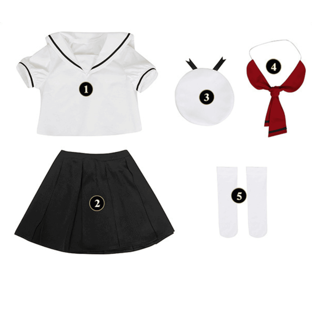 Rolecosplay Card Sakura Japanese School Uniforms Sailor Suit Cosplay Costume