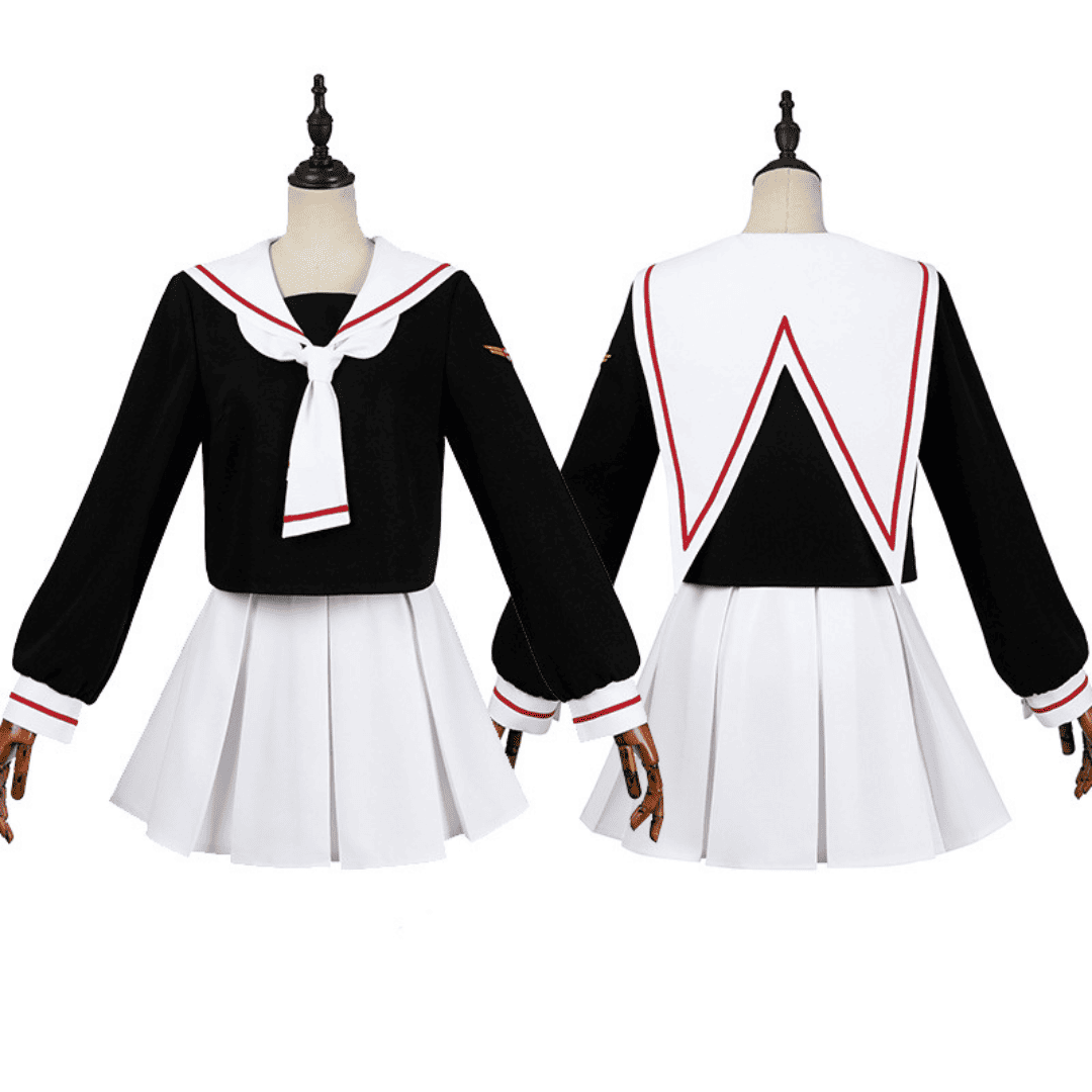 Rolecosplay Card Sakura Japanese School Uniforms Sailor Suit Cosplay Costume