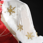 Rolecosplay Christmas Warrior Cosplay Costume Festive Battle Dress