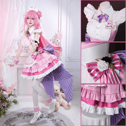 Rolecosplay Dorothy Cosplay Costume from NIKKE Maid Dress with Apron