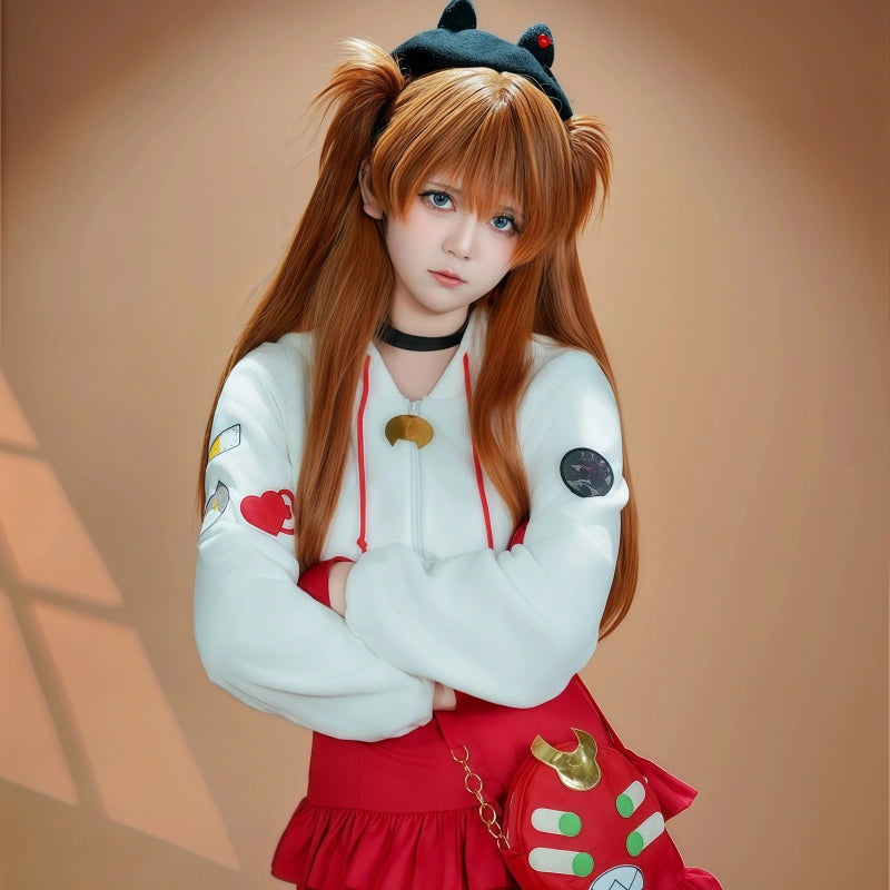 Rolecosplay EVA Asuka Langley Christmas Cosplay Costume10