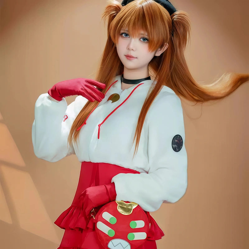 Rolecosplay EVA Asuka Langley Christmas Cosplay Costume11