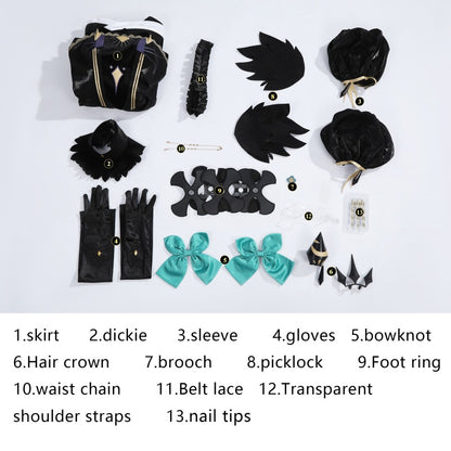Rolecosplay FGO Space Ereshkigal Stage Two Cosplay Costume Fate Outfits18