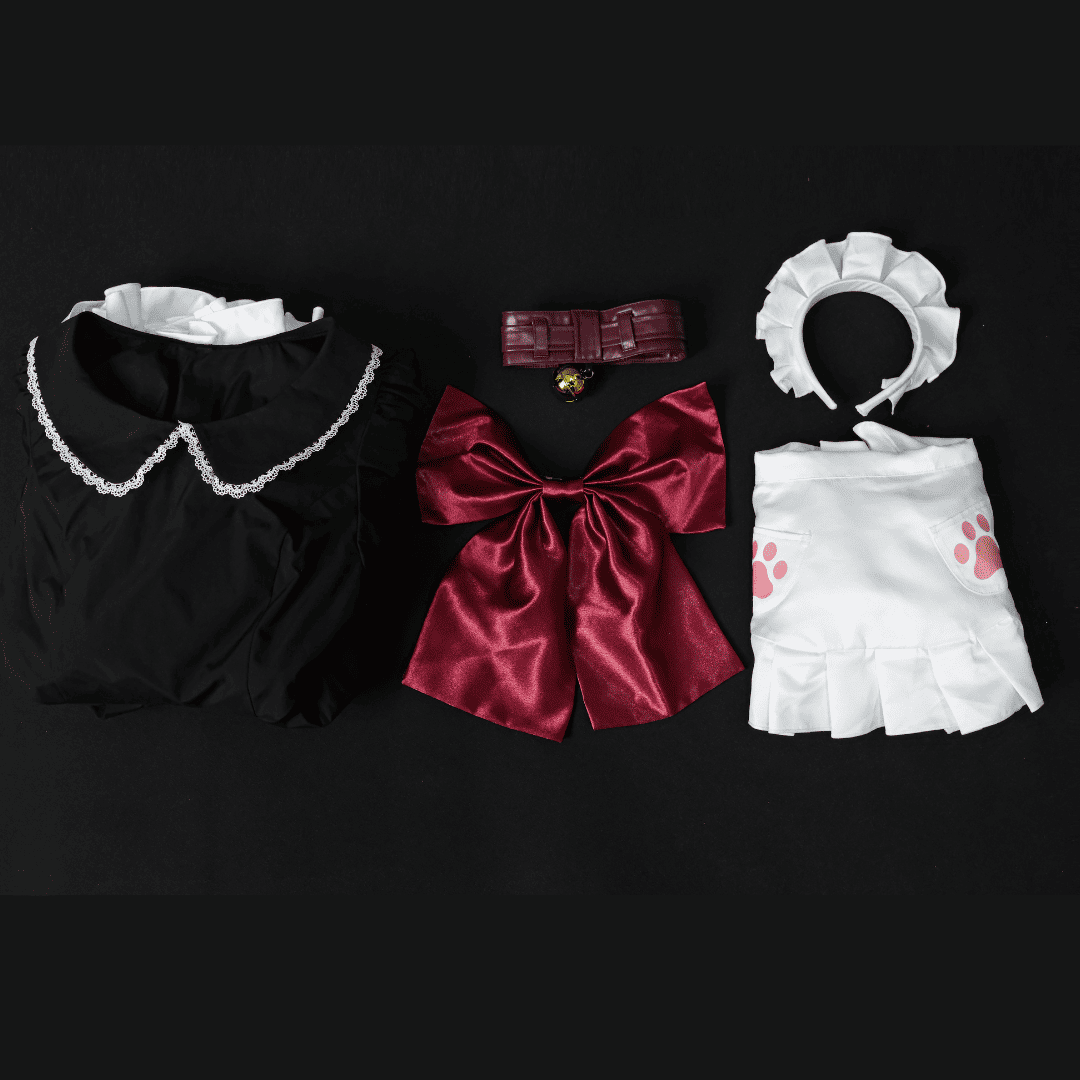 Rolecosplay FGO Tamamo Cat Maid Cosplay Costume Fate Outfit