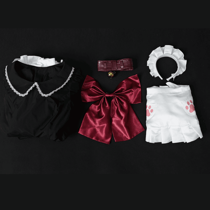 Rolecosplay FGO Tamamo Cat Maid Cosplay Costume Fate Outfit