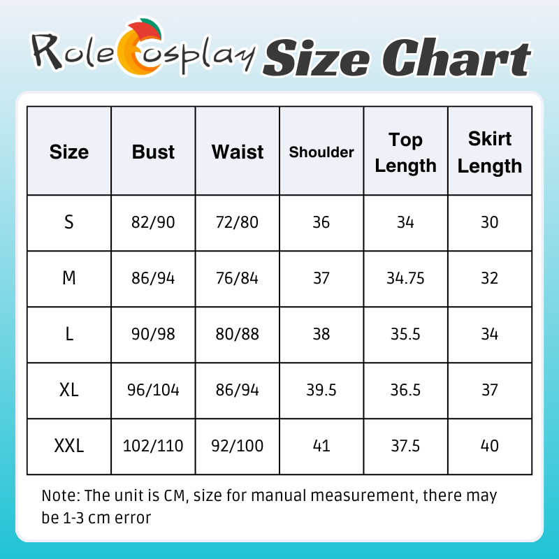 Rolecosplay Fortnite Hatsune Miku Pink Skirt Cosplay Costume size