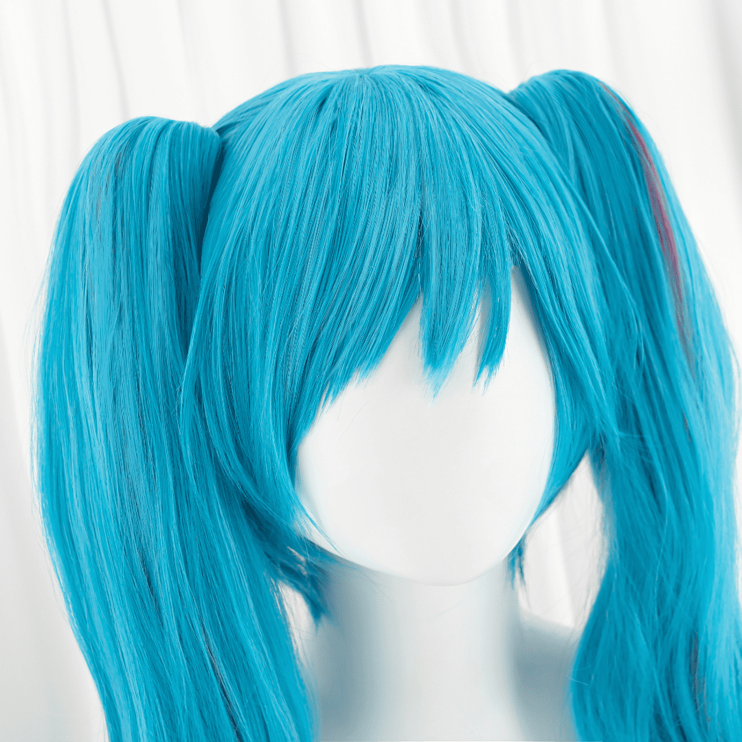 Rolecosplay Fortnite Singer Pink Mix Blue Cosplay Wig