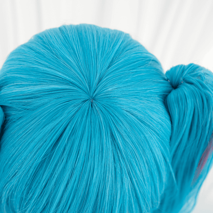 Rolecosplay Fortnite Singer Pink Mix Blue Cosplay Wig