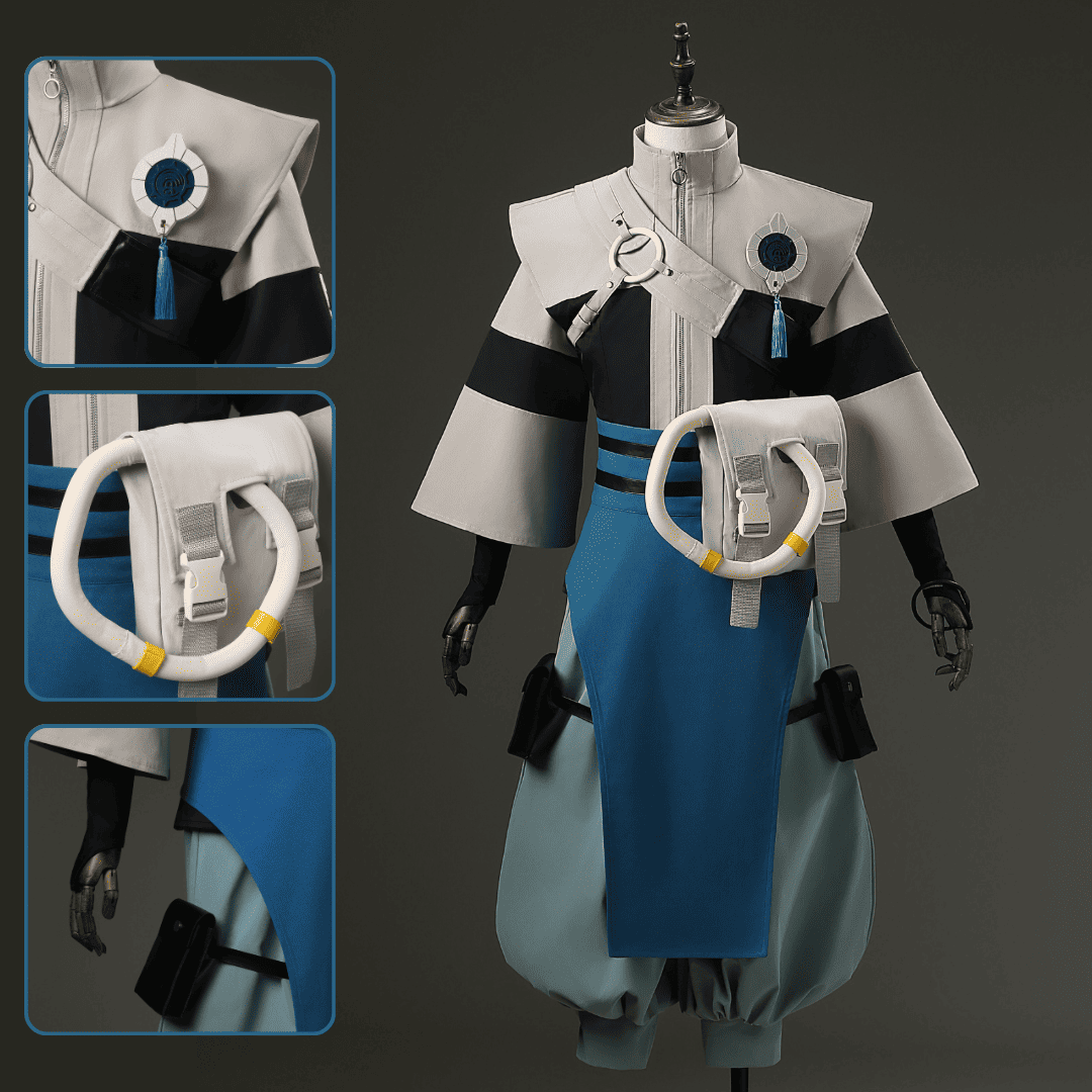 Rolecosplay Gachiakuta Zanka Nijiku Halloween Men Uniform Cosplay Costume Outfits