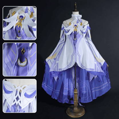 Rolecosplay Game Genshin Impact Columbina Women Dress Cosplay Outfits