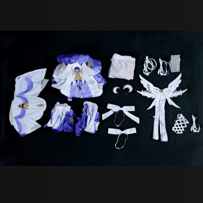 Rolecosplay Game Genshin Impact Columbina Women Dress Cosplay Outfits