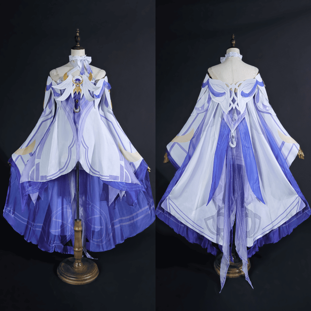 Rolecosplay Game Genshin Impact Columbina Women Dress Cosplay Outfits
