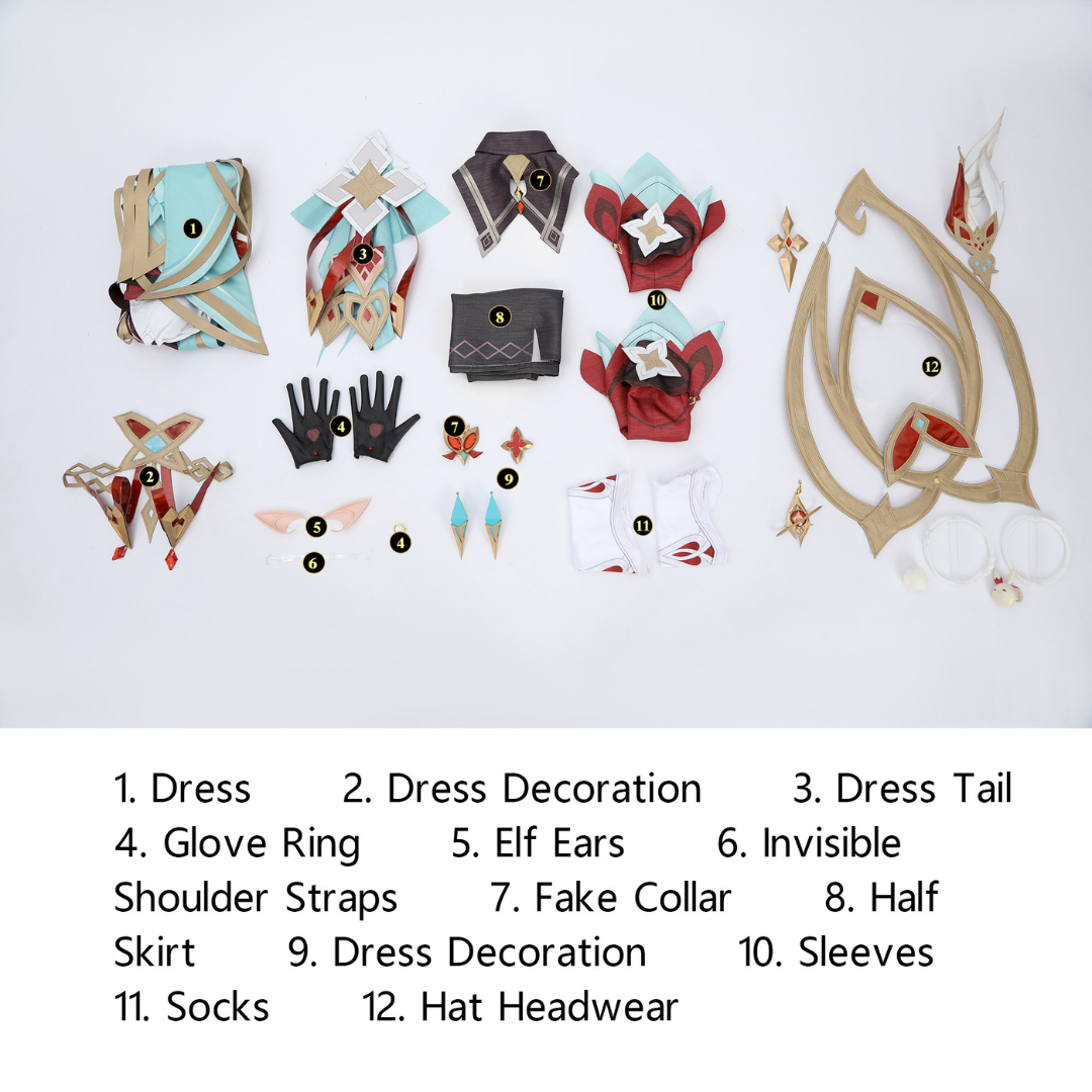 Rolecosplay Genshin Impact Alice Cosplay Costume full set