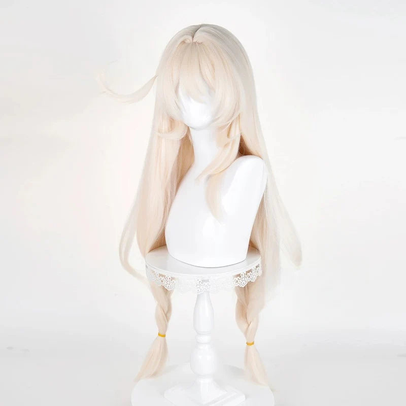 Rolecosplay Genshin Impact Alice Pink-gold 98cm Halloween Cosplay Wig1