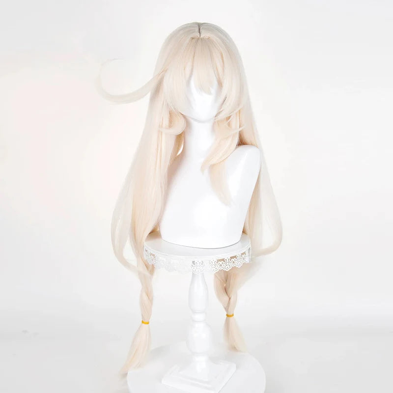 Rolecosplay Genshin Impact Alice Pink-gold 98cm Halloween Cosplay Wig2