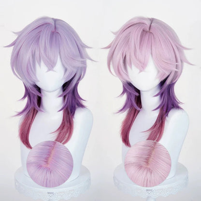 Rolecosplay Genshin Impact Durin 55cm Mixed Colors Cosplay Wig