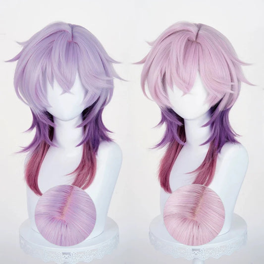 Rolecosplay Genshin Impact Durin 55cm Mixed Colors Cosplay Wig