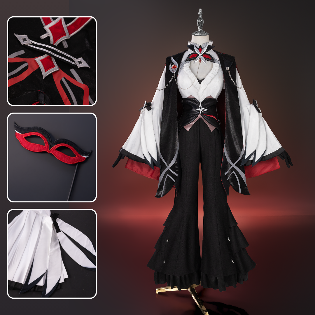 Rolecosplay Genshin Impact FES Arlecchino The Knave Cosplay Costume