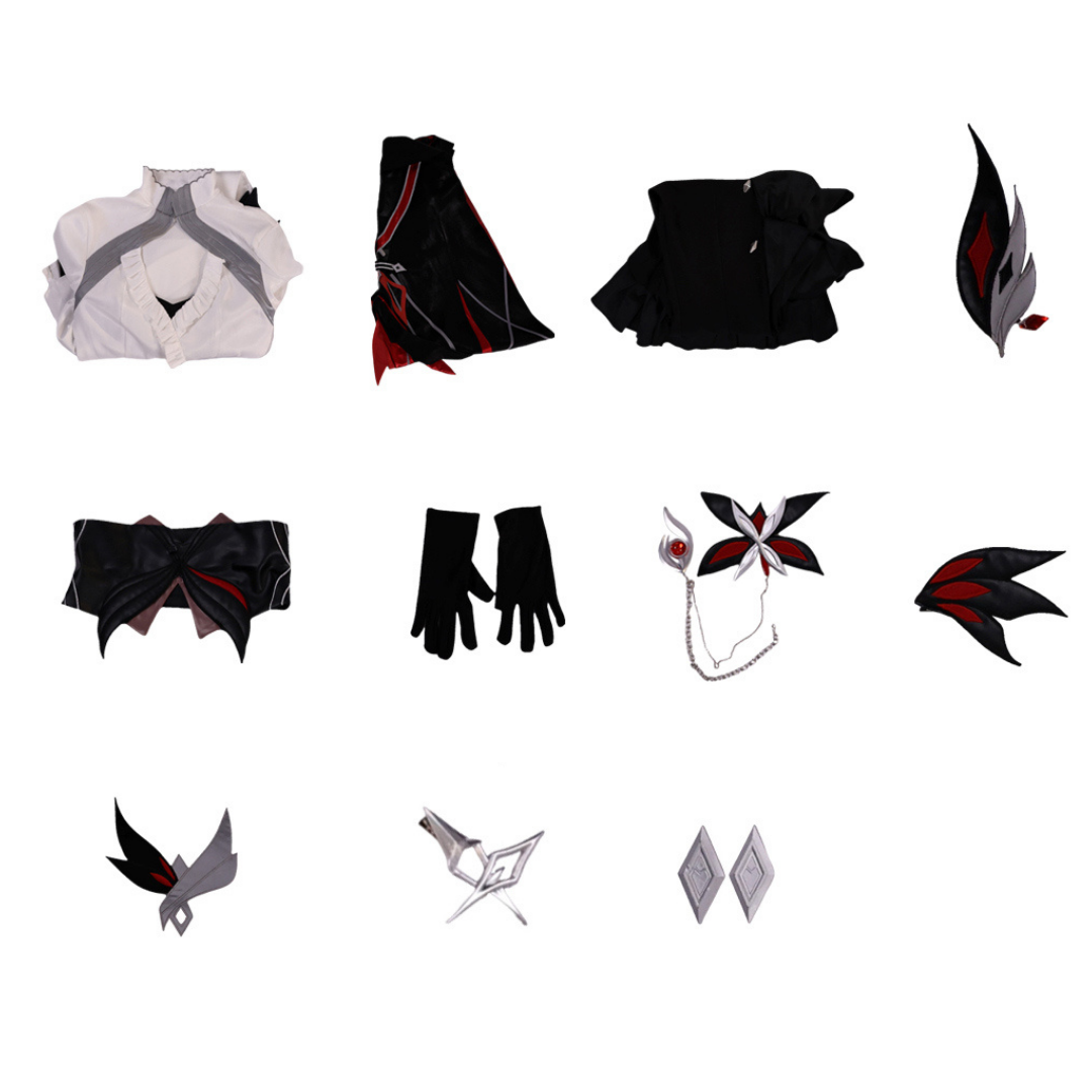 Rolecosplay Genshin Impact FES Arlecchino The Knave Cosplay Costume