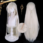 Rolecosplay Genshin Impact Istaroth Gray-gold 98cm Halloween Cosplay Wig