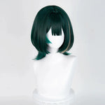Rolecosplay Genshin Impact Nefer Dark Green 36cm Halloween Cosplay Wig2