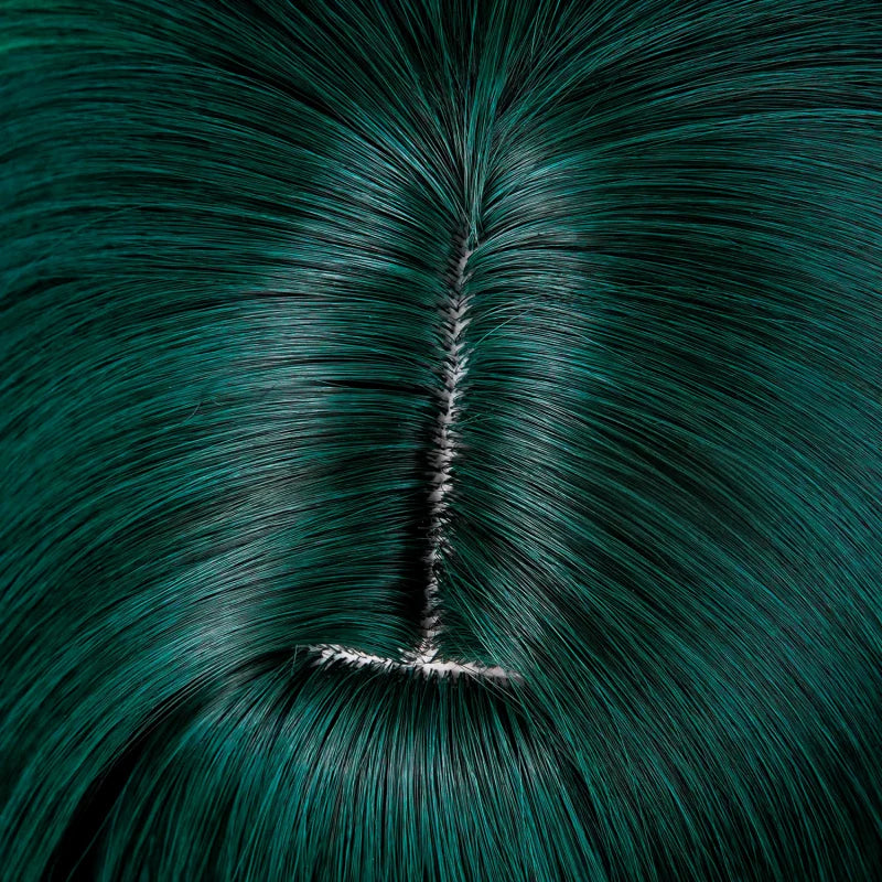 Rolecosplay Genshin Impact Nefer Dark Green 36cm Halloween Cosplay Wig3