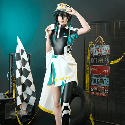 Rolecosplay Genshin Impact Racing Venti Fanart Cosplay Costume