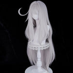  Rolecosplay Genshin Impact Ronova Gray 98cm Halloween Cosplay Wig1