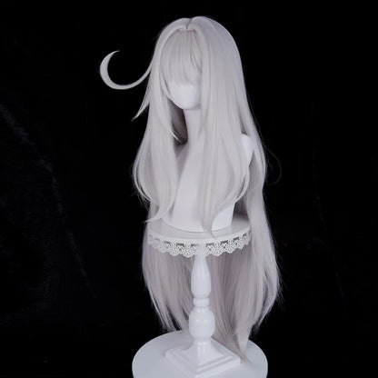  Rolecosplay Genshin Impact Ronova Gray 98cm Halloween Cosplay Wig2