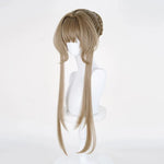 Rolecosplay Genshin Impact Sandrone Marionette Brown 75cm Halloween Cosplay Wig3