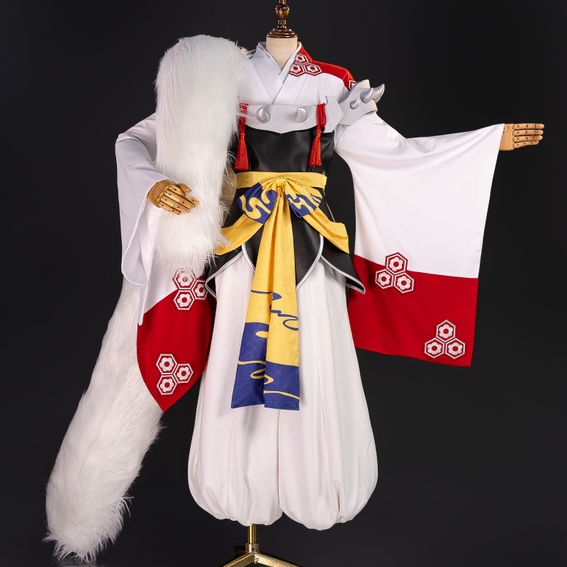 Rolecosplay Inuyasha Sesshomaru Christmas Cosplay Costume1