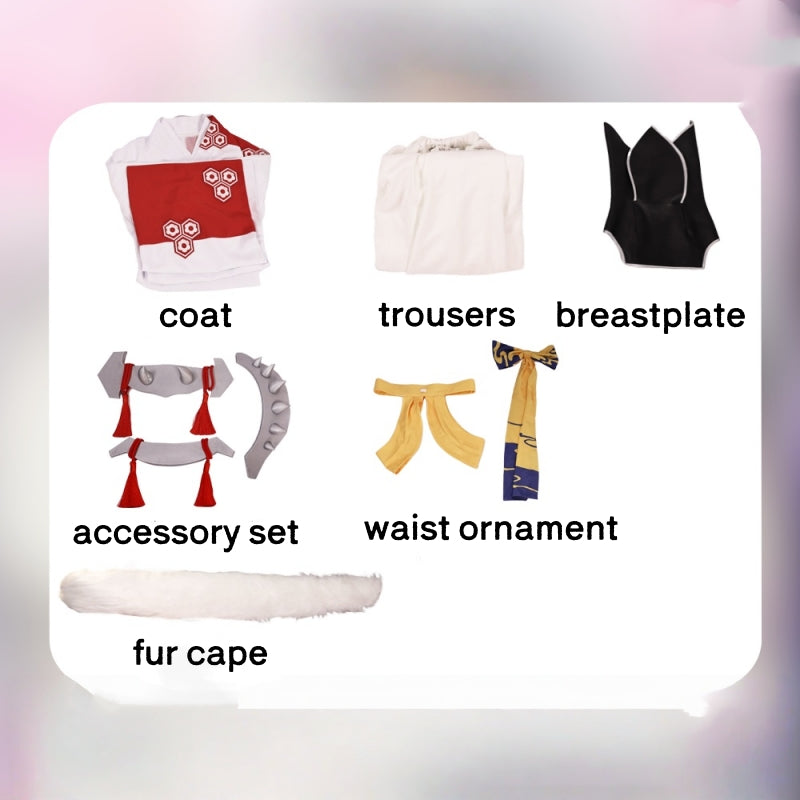 Rolecosplay Inuyasha Sesshomaru Christmas Cosplay Costume8