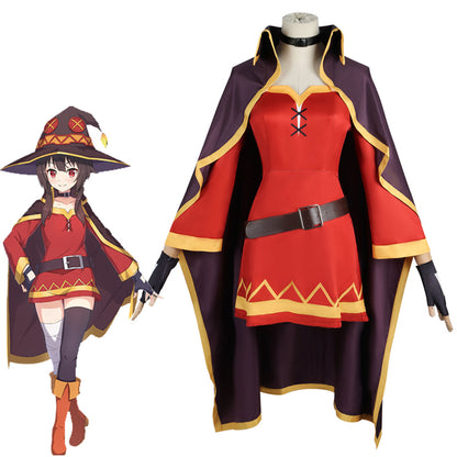 Rolecosplay KonoSuba: God's Blessing on This Wonderful World! Megumin Cosplay Costume