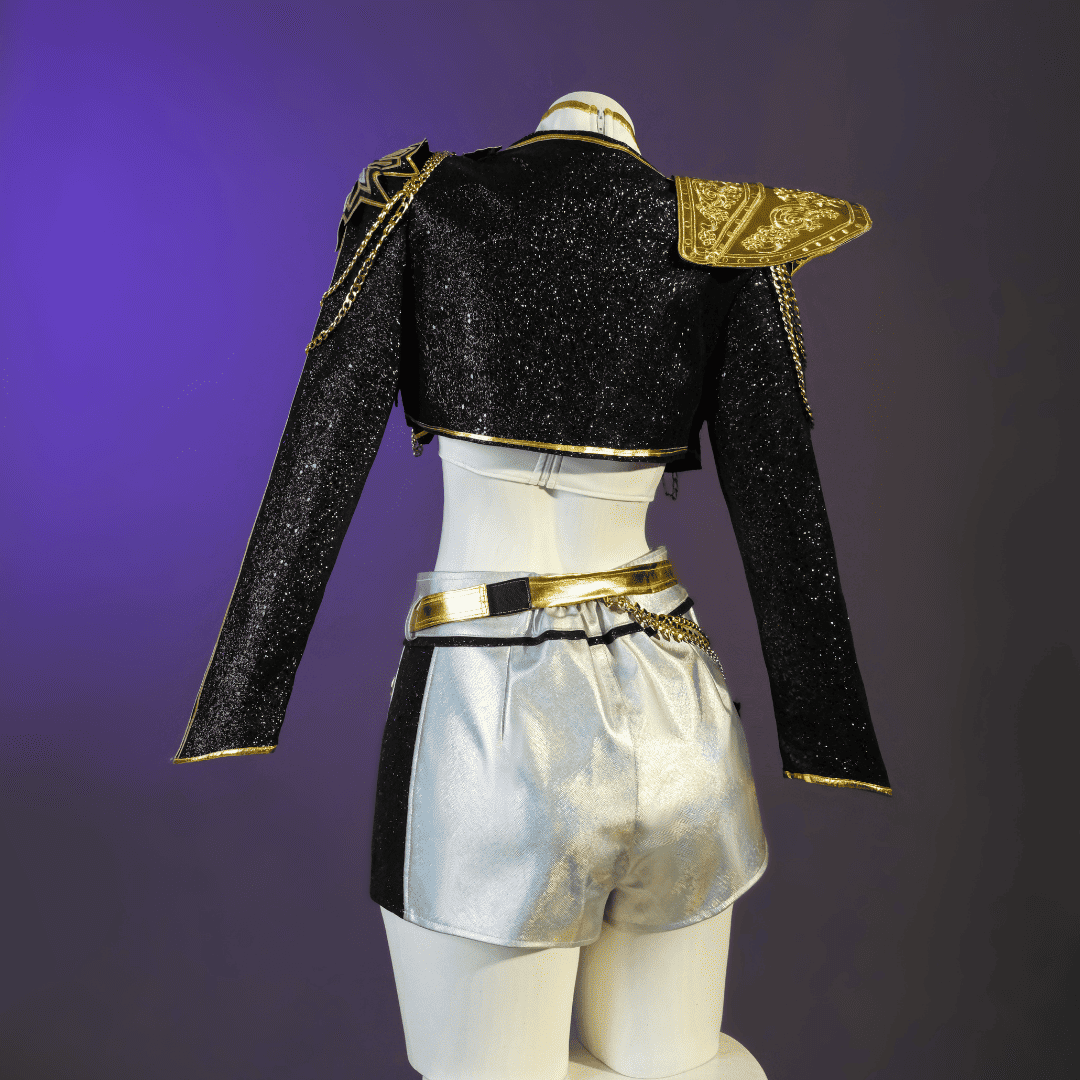 Rolecosplay Kpop Demon Hunter Golden Rumi Cosplay Costume