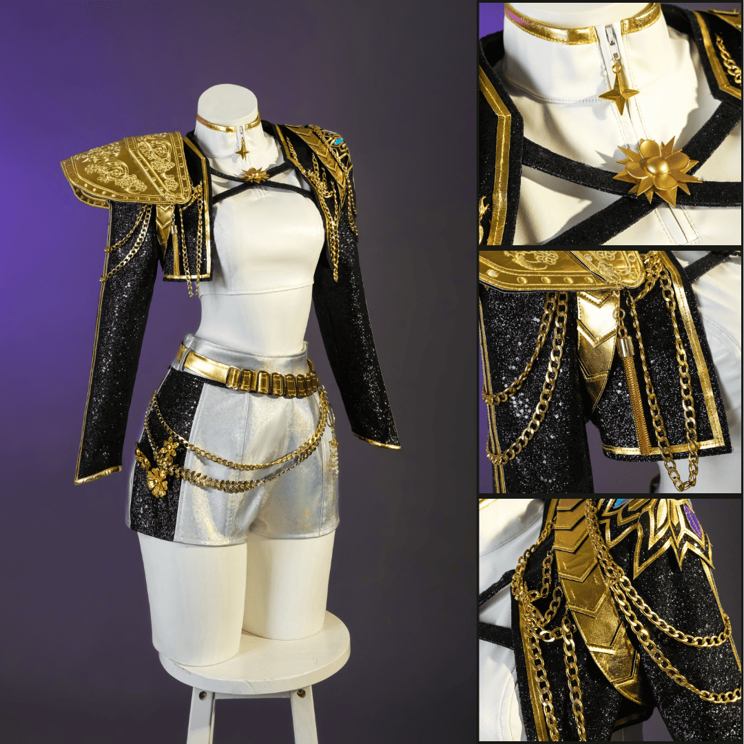 Rolecosplay Kpop Demon Hunter Golden Rumi Cosplay Costume