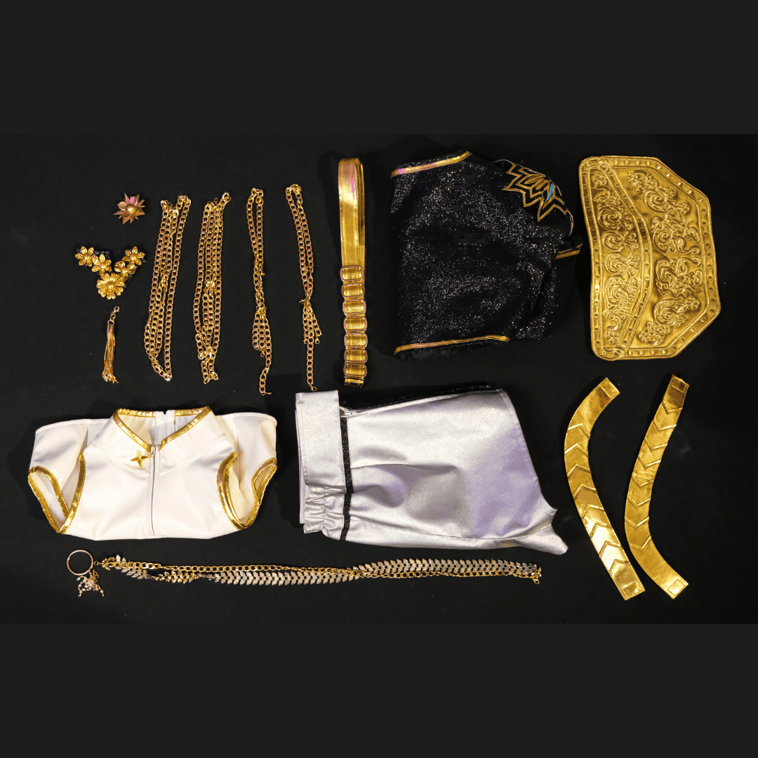 Rolecosplay Kpop Demon Hunter Golden Rumi Cosplay Costume Full Set