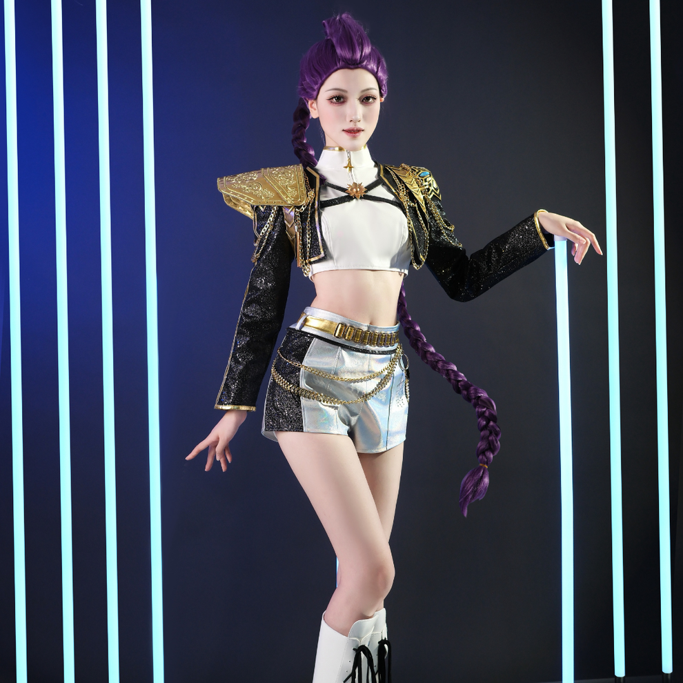 【Last Batch】Rolecosplay Kpop Demon Hunter Golden Rumi Cosplay Costume