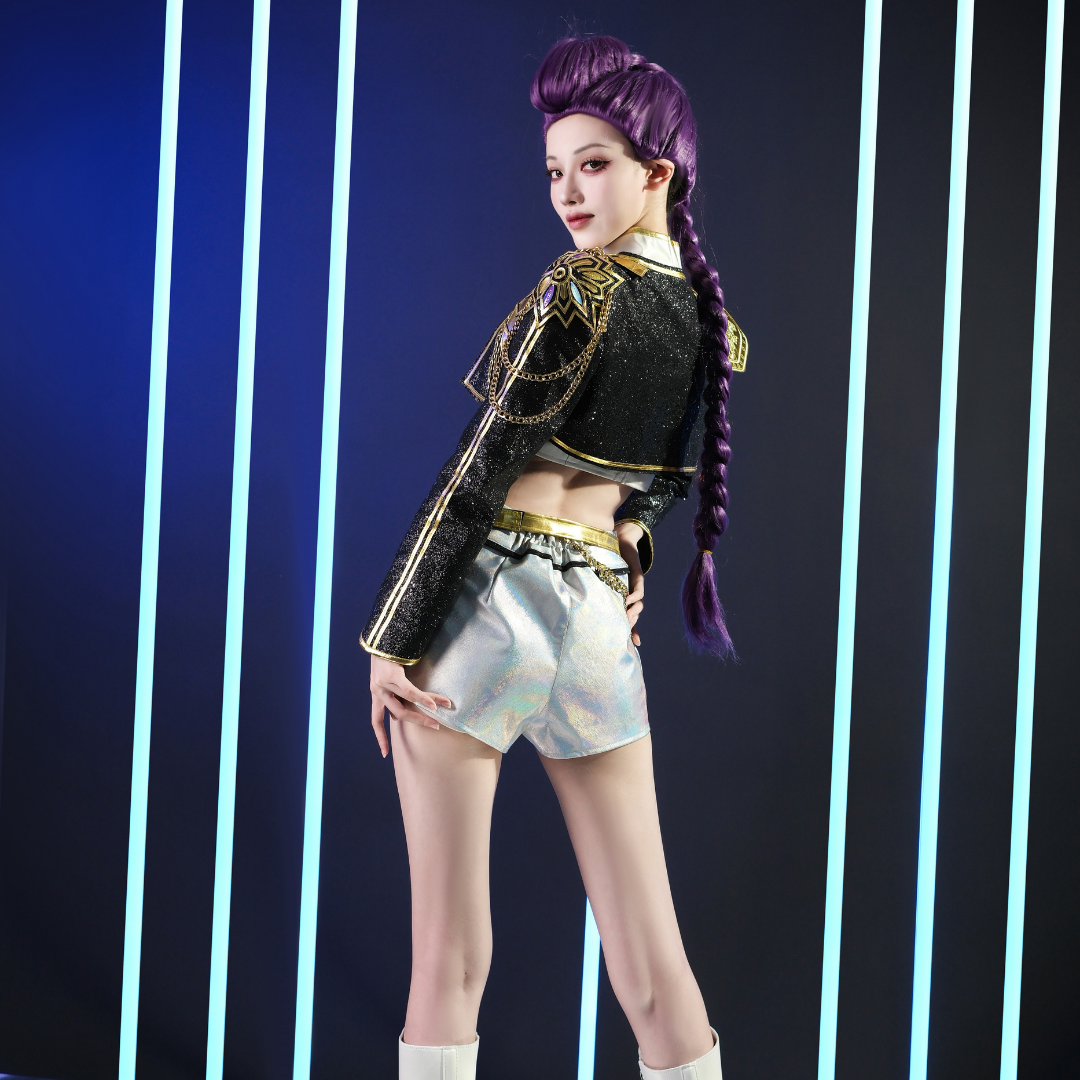 Rolecosplay Kpop Demon Hunter Golden Rumi Cosplay oufits