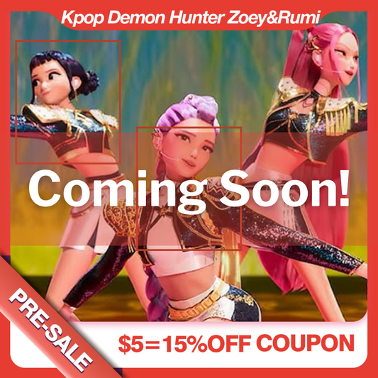 Rolecosplay Kpop Demon Hunter Golden Zoey Rumi Cosplay Costume Pre-Sale