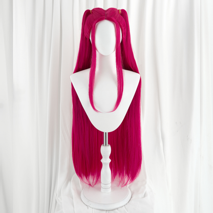 Rolecosplay Kpop Demon Hunter Mira Cosplay Wig Red Long Wig