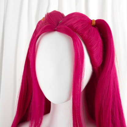 Rolecosplay Kpop Demon Hunter Mira Cosplay Wig Red Long Wig