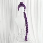 Rolecosplay Kpop Demon Hunter Rumi Cosplay Wig Purple Braid