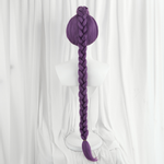 Rolecosplay Kpop Demon Hunter Rumi Cosplay Wig Purple Braid