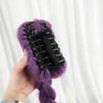 Rolecosplay Kpop Demon Hunter Rumi Cosplay Wig Purple Braid