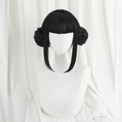 Rolecosplay Kpop Demon Hunter Zoey Cosplay Wig Black Wig