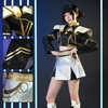 Rolecosplay Kpop Demon Hunter Zoey Golden Black Set Cosplay outfit
