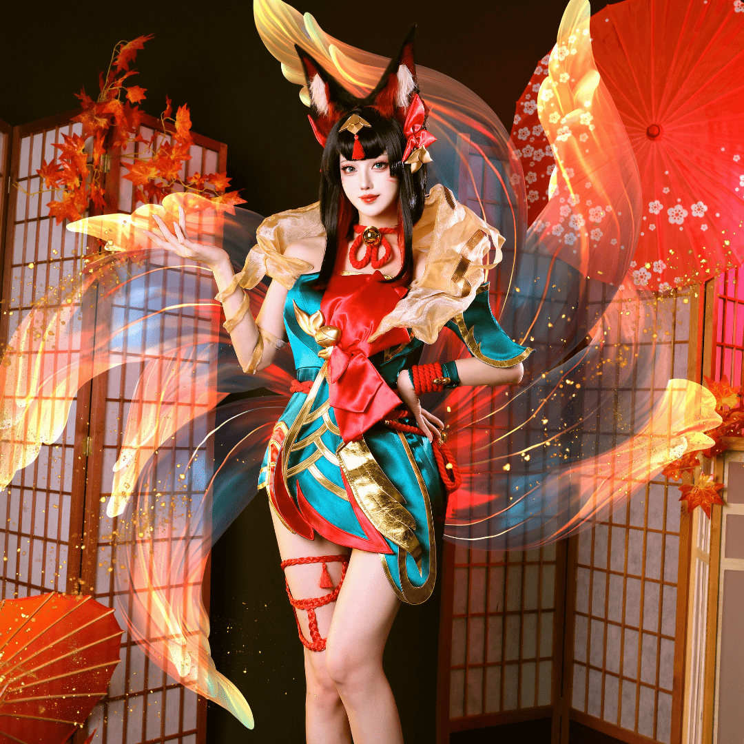 Rolecosplay LOL After Hours Ahri Spirit Blossom Cosplay