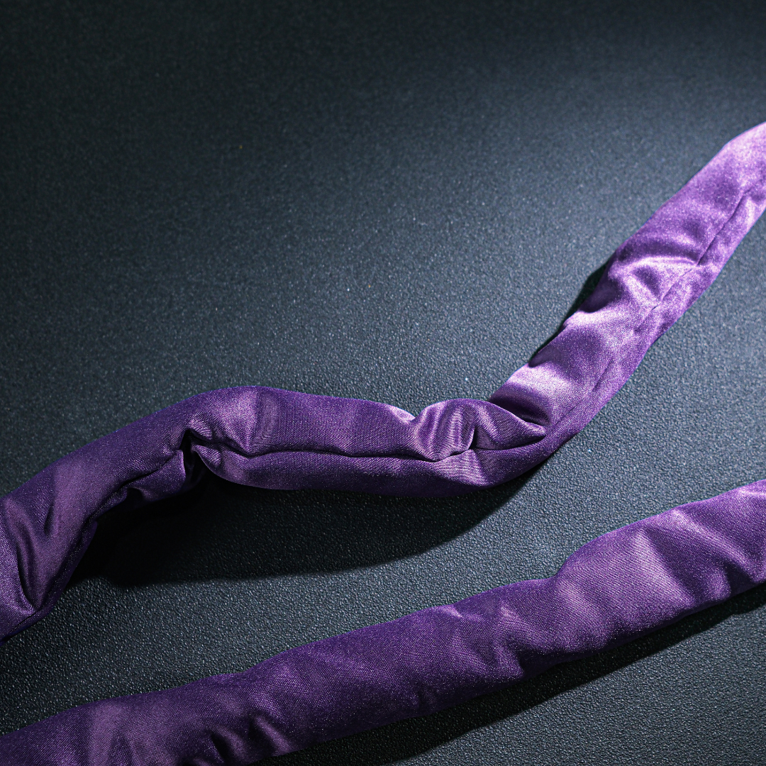Purple fabric on a dark gray background Rolecosplay LOL Aphelios Cosplay Costume